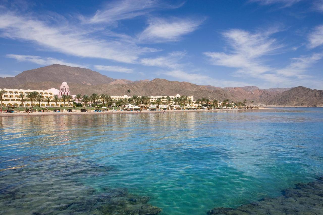 منتجع موزايك بيتش طابا هايتس المظهر الخارجي الصورة View of the Red Sea at the Hilton Taba